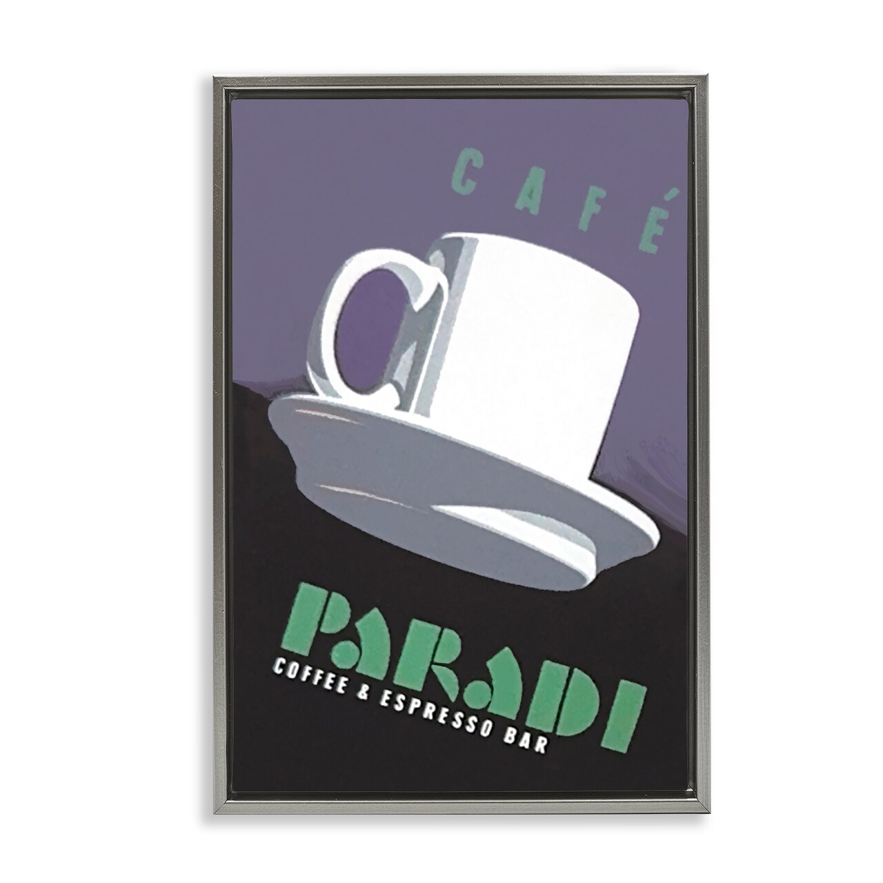 Stupell Industries Paradi Coffee & Espresso Floating Frame, design by Jadei Graphics